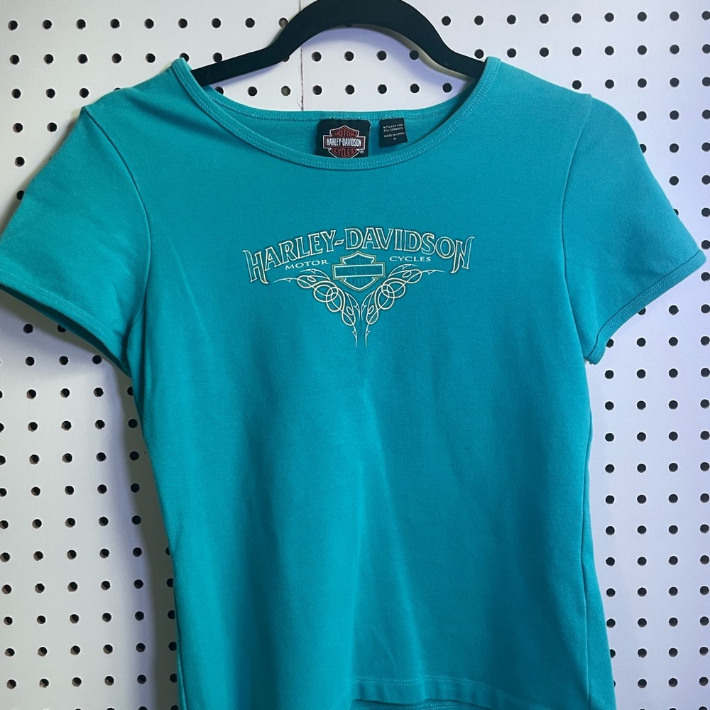 Vintage Harley Davidson baby tee
